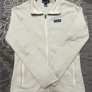 Patagonia Off-White Fleece Jacket